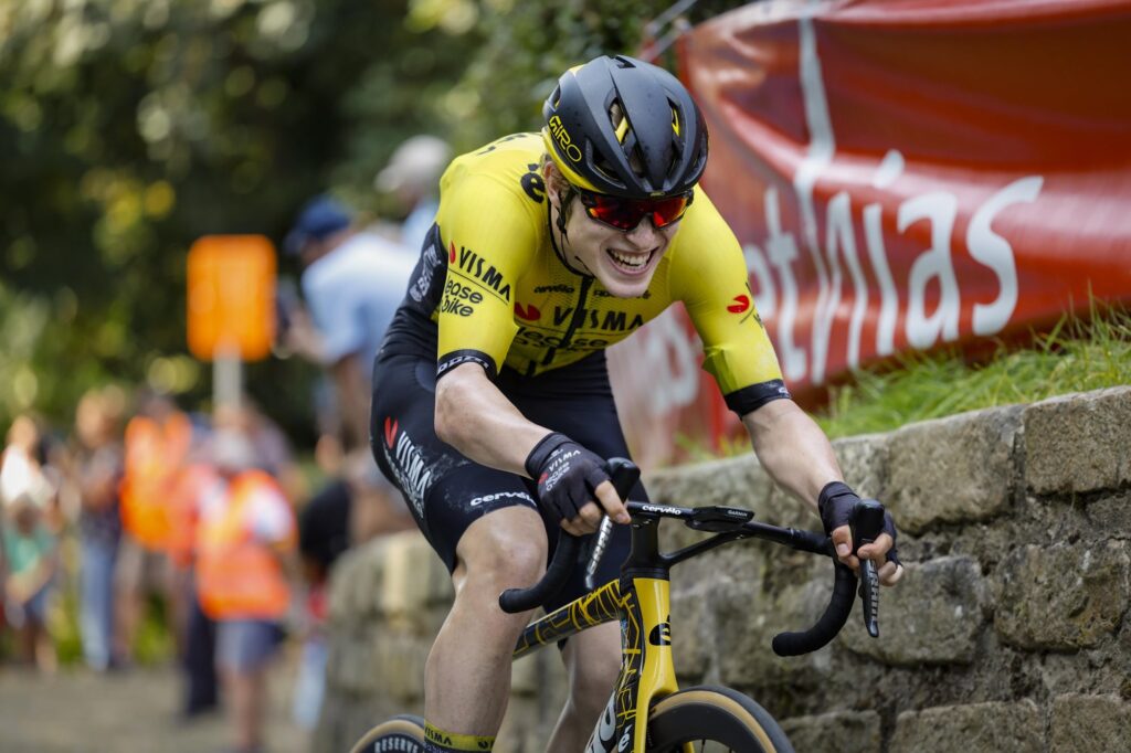 Visma-Lease a Bike s&eacute;curise Per Strand Hagenes
