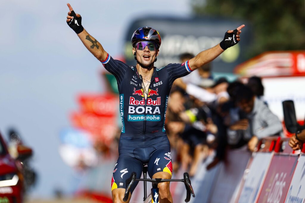 Primoz Roglic fait coup double sur la 19e &eacute;tape de La Vuelta 2024