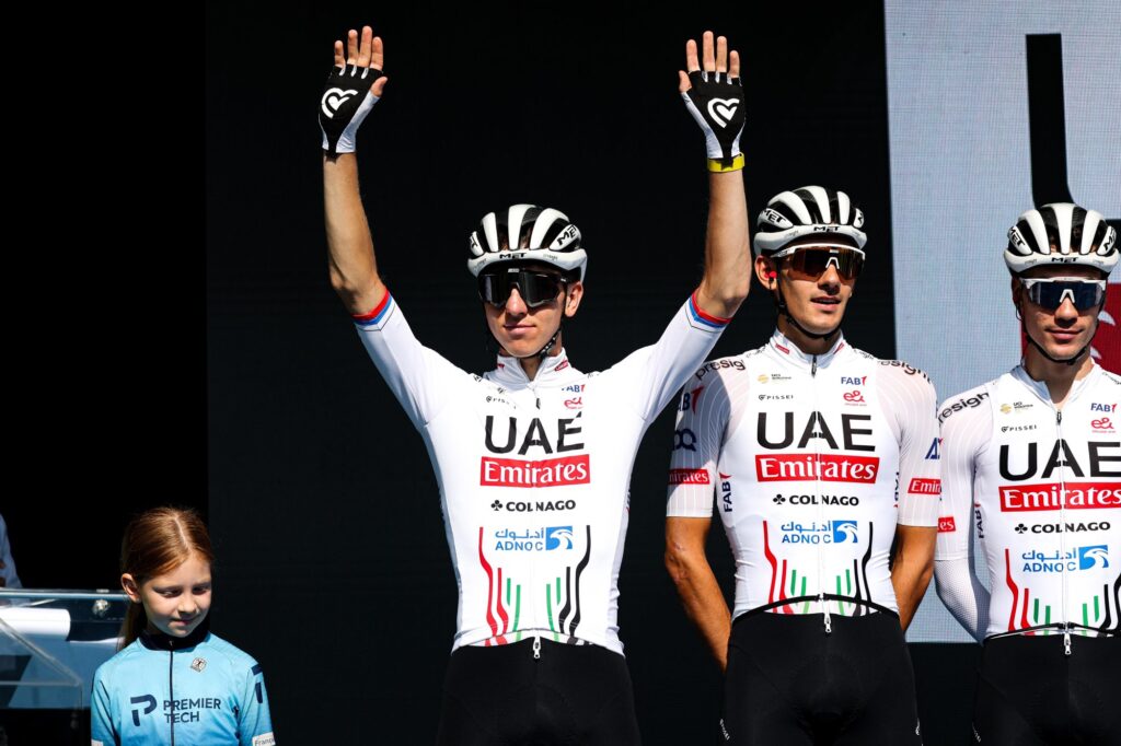 Pogacar, Roglic, Evenepoel, Alaphilippe&hellip; au d&eacute;part du Tour d&rsquo;Emilie 2024
