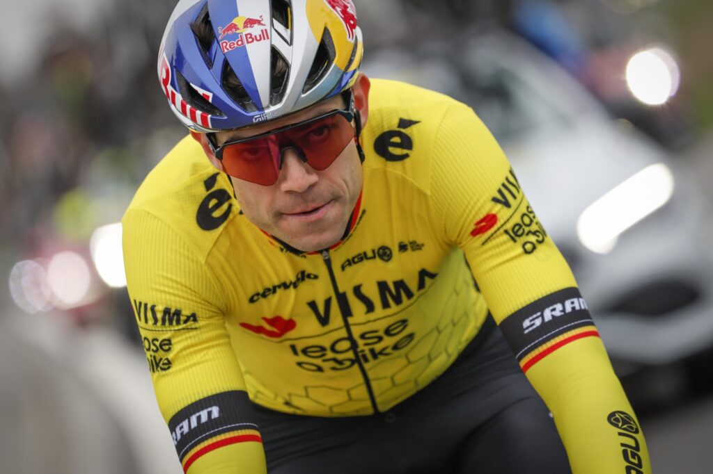 Wout van Aert met un terme &agrave; sa saison apr&egrave;s sa chute sur La Vuelta 2024