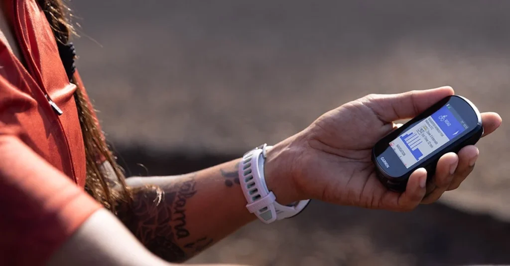 Garmin Edge 540 Solar GPS v&eacute;lo