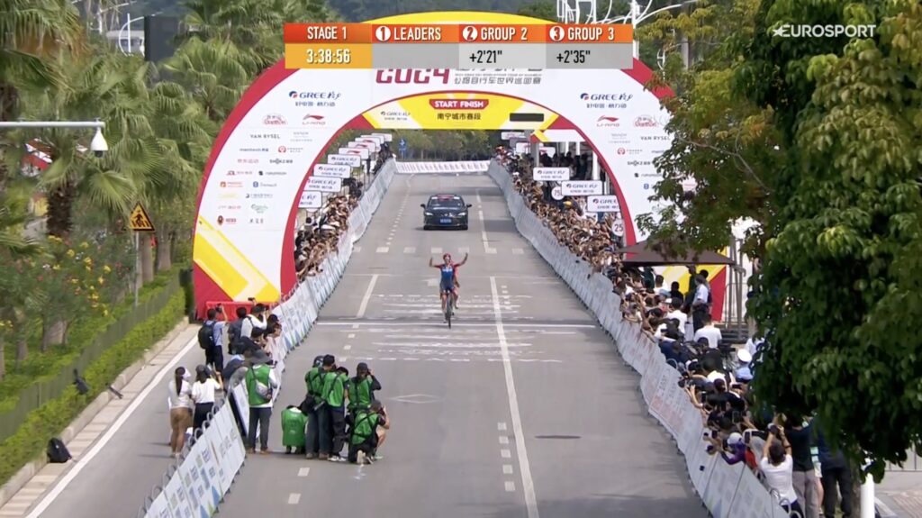 Sandra Alonso poursuit la domination Ceratizit-WNT au Tour du Guangxi 2024