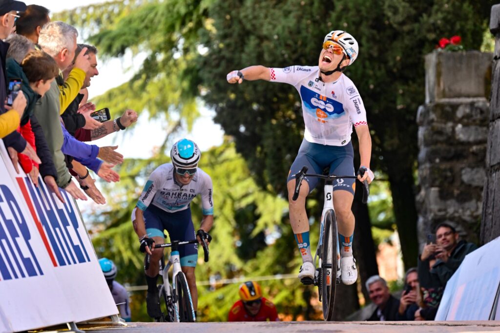 Tobias Lund Andresen en costaud sur la 4e &eacute;tape de la Cro Race 2024