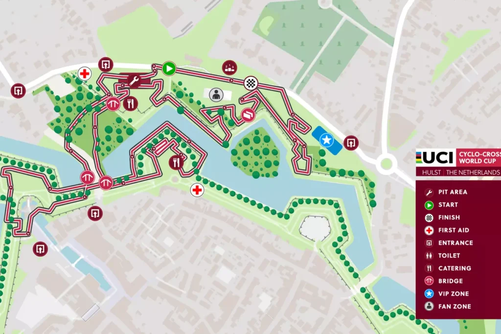 Actu cyclisme - Cyclo-cross. Coupe du Monde 2024-2025 : le parcours à Hulst