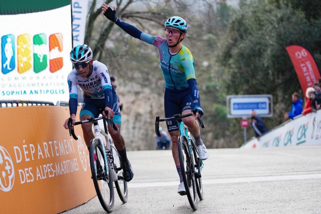 Christian Scaroni remet &ccedil;a sur la 1e &eacute;tape du Tour des Alpes-Maritimes 2025