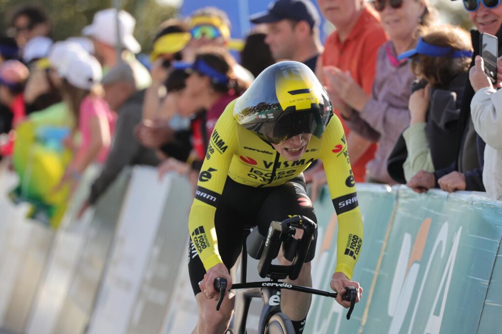 Jonas Vingegaard fait coup double sur la 5e &eacute;tape du Tour d&rsquo;Algarve 2025