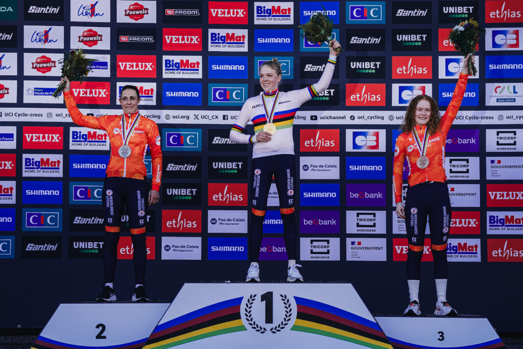 Le classement complet des Championnats du Monde 2025 de cyclo-cross Femmes