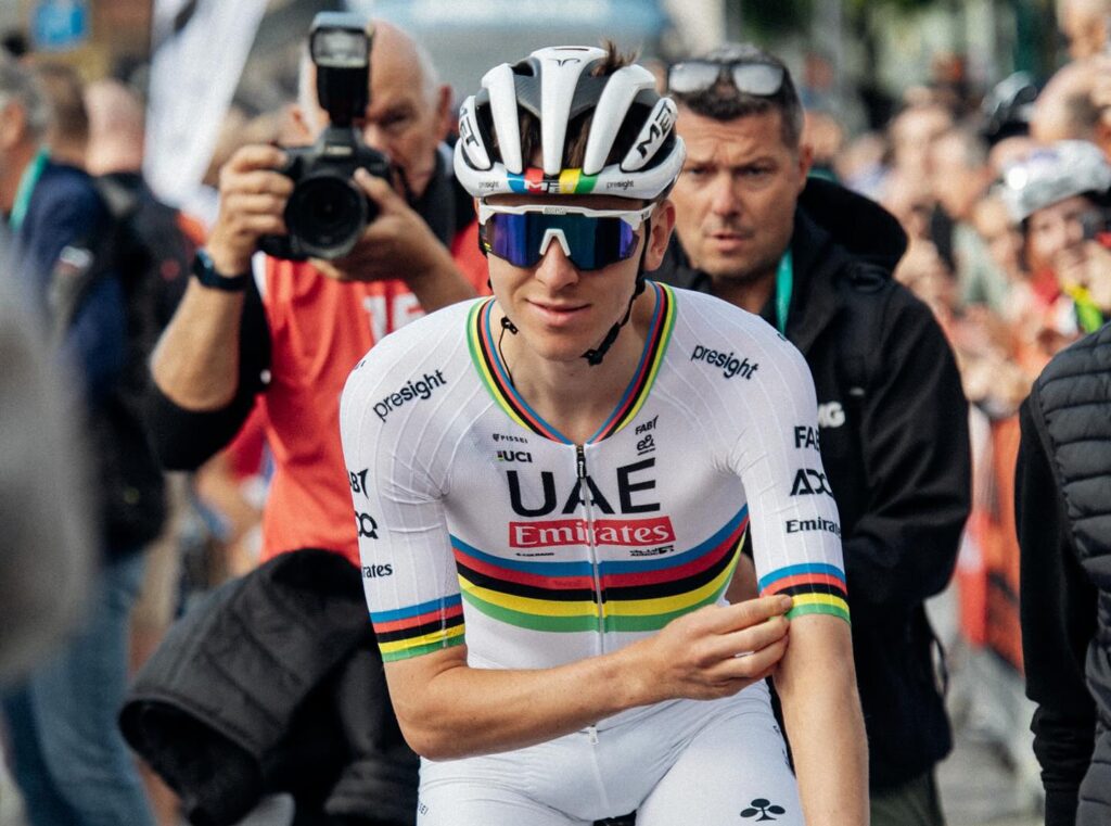 Tadej Pogacar sur l&rsquo;UAE Tour 2025 : &laquo;&nbsp;L&rsquo;important, que nous fassions le spectacle&nbsp;&raquo;