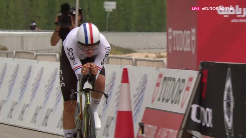Josh Tarling s&rsquo;adjuge le chrono de la 2e &eacute;tape de l&rsquo;UAE Tour 2025