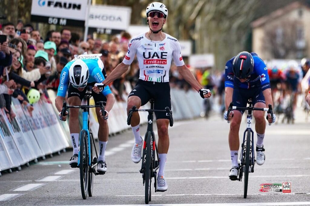 UAE Team Emirates XRG autour de Juan Ayuso &agrave; l&rsquo;occasion des Boucles Dr&ocirc;me-Ard&egrave;che 2025