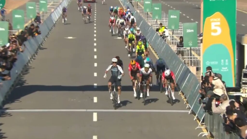 Le classement complet de la 5e &eacute;tape de l&rsquo;AlUla Tour 2025