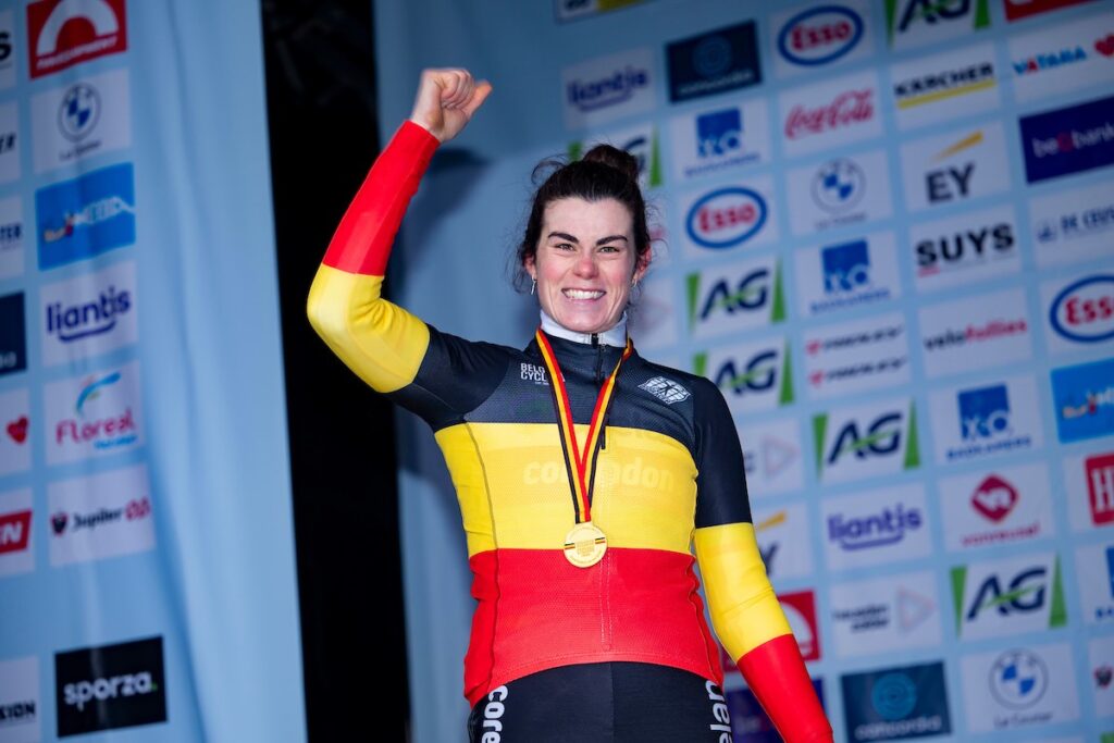Les coureuses engag&eacute;es &agrave; l&rsquo;Exact Cross 2024-2025 de Maldegem