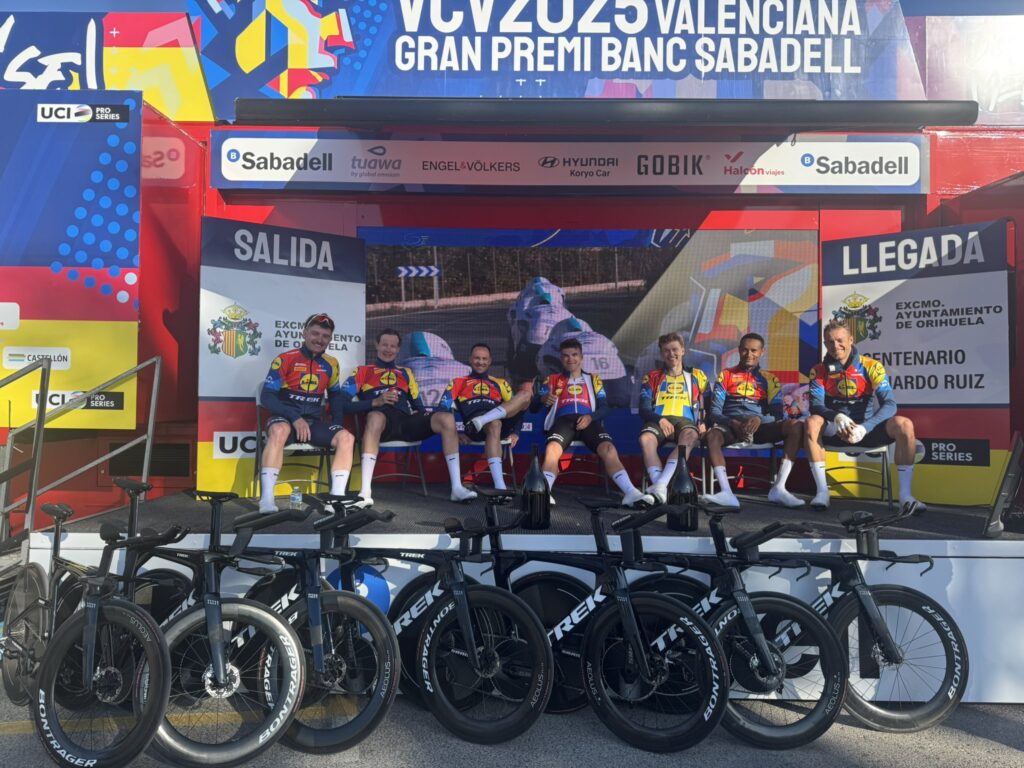 Lidl-Trek remporte la 1e &eacute;tape du Tour de Valence 2025