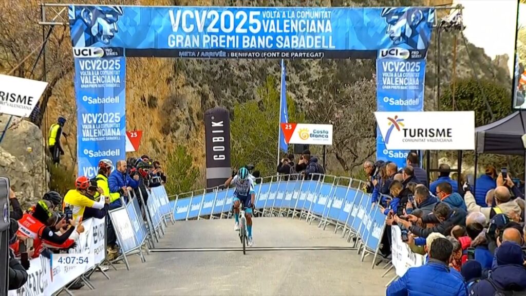 Santiago Buitrago s&rsquo;adjuge la 2e &eacute;tape du Tour de Valence 2025