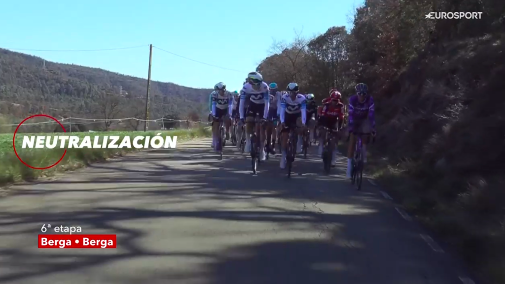 DIRECT : la 6e &eacute;tape du Tour de Catalogne 2025 neutralis&eacute;e&hellip; pour combien de temps ?