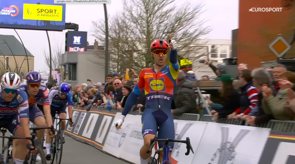 La surprise Edward Theuns sur la Bredene Koksijde Classic 2025