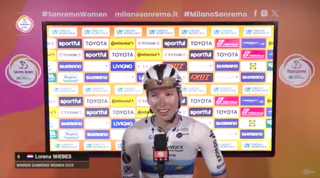 Lorena Wiebes : &laquo;&nbsp;Vraiment super de gagner ici&nbsp;&raquo;