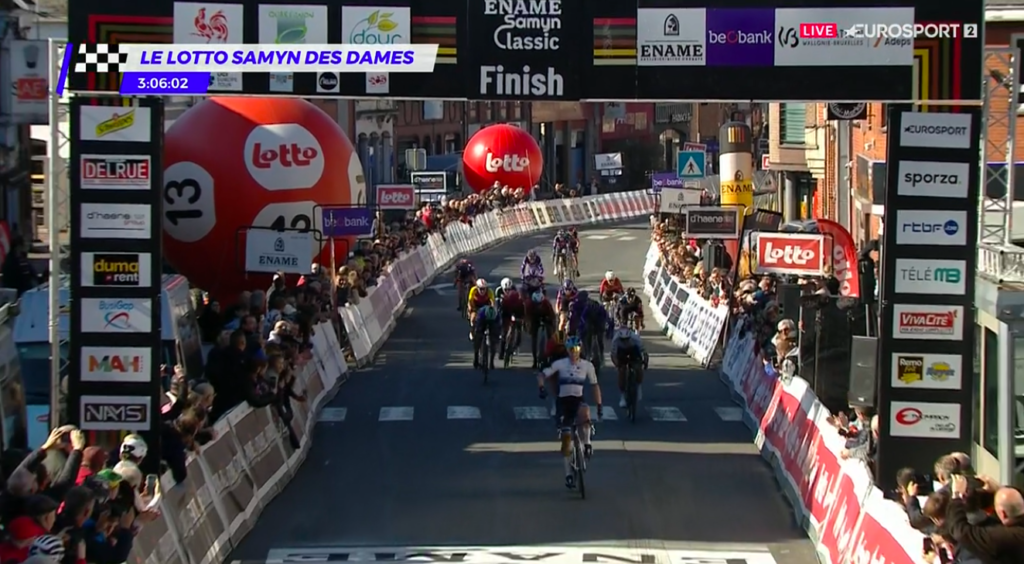 Lorena Wiebes s&rsquo;impose sur Le Samyn des Dames 2025