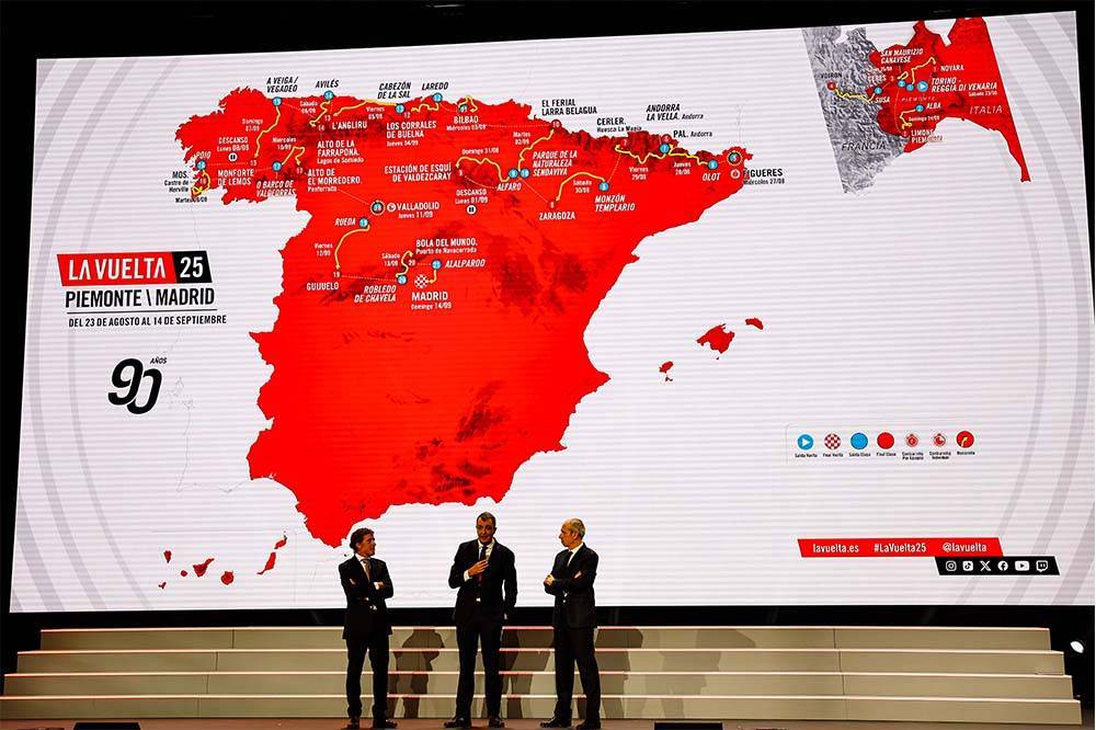 Les 23 &eacute;quipes engag&eacute;es au d&eacute;part de La Vuelta 2025