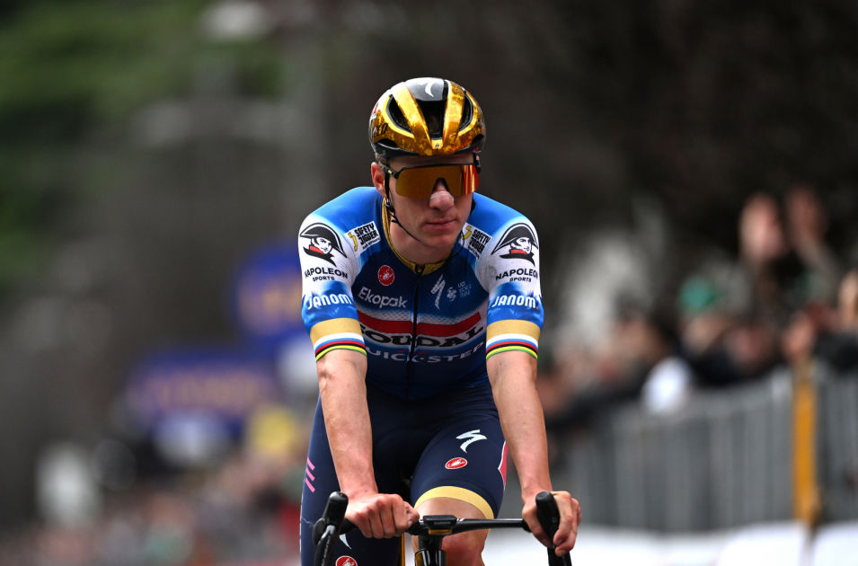 Remco Evenepoel au d&eacute;part du Tour de Romandie 2025