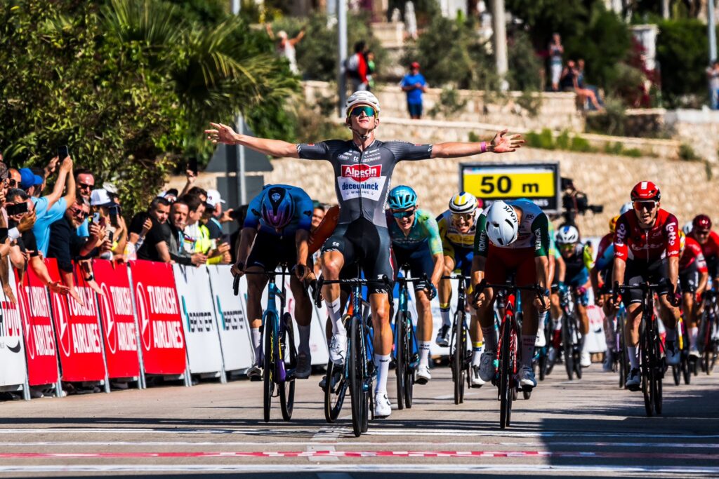 Tibor Del Grosso d&eacute;bloque son compteur sur la 2e &eacute;tape du Tour de Turquie 2025