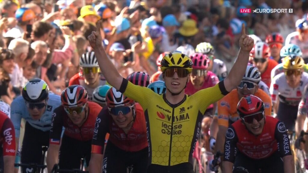 Le classement complet de la 1e &eacute;tape du Tour de Romandie 2025