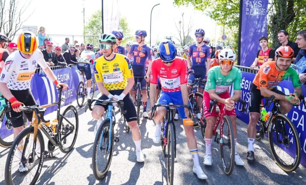 Le classement g&eacute;n&eacute;ral du R&eacute;gion Pays de la Loire Tour 2025 apr&egrave;s la 2e &eacute;tape