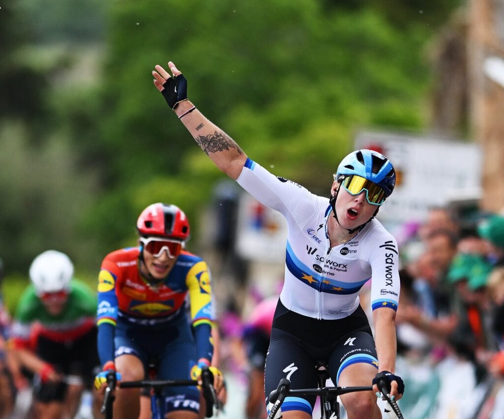 Lorena Wiebes surpuissante sur la 1e &eacute;tape du Tour de Burgos 2025