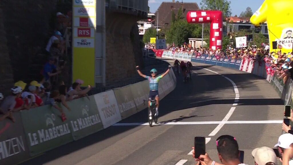 Le classement complet de la 2e &eacute;tape du Tour de Romandie 2025