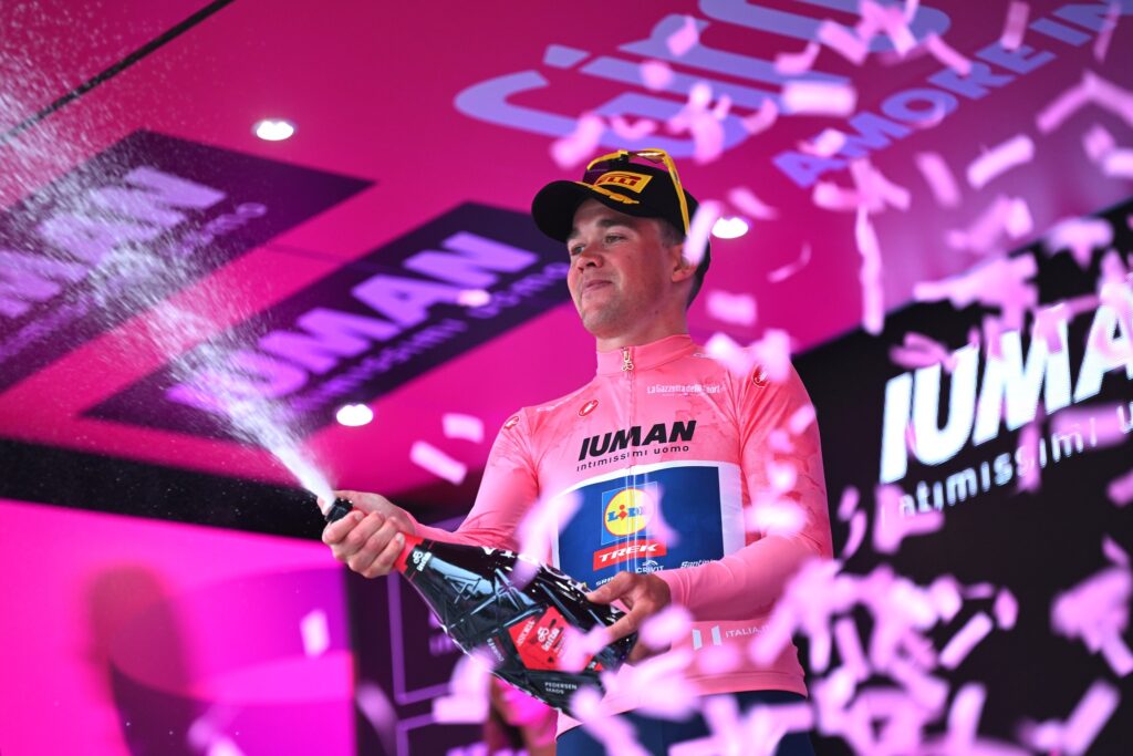 Le classement g&eacute;n&eacute;ral du Giro 2025 apr&egrave;s la 3e &eacute;tape : Mads Pedersen de retour en rose