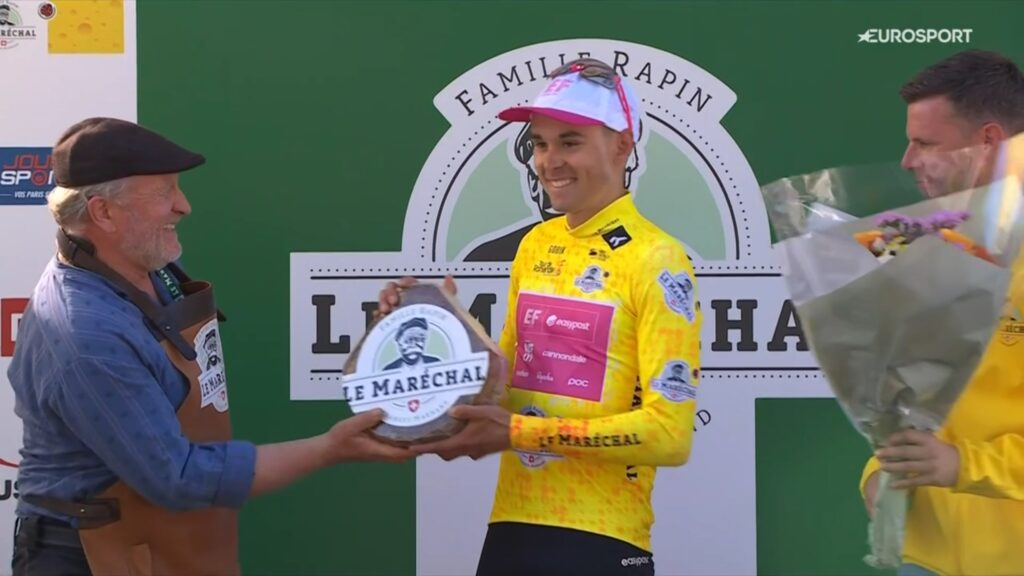 Le classement g&eacute;n&eacute;ral du Tour de Romandie 2025 apr&egrave;s la 2e &eacute;tape