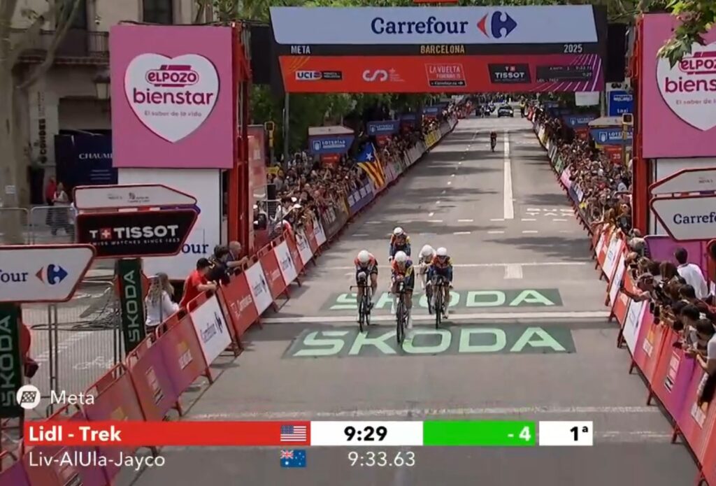 Lidl-Trek s&rsquo;offre la 1e &eacute;tape de La Vuelta Femenina 2025