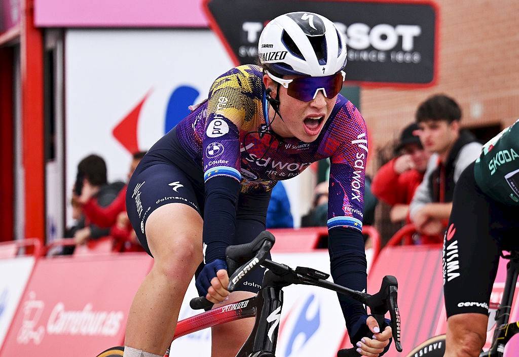 Mischa Bredewold gagne la 1e &eacute;tape du Tour du Pays basque Femmes 2025