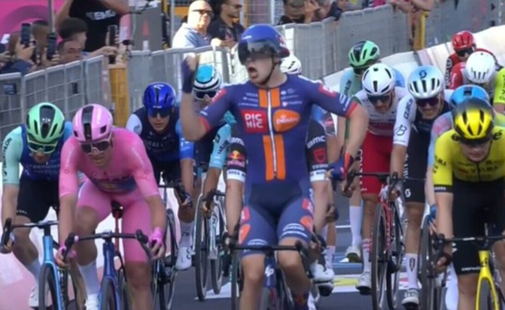 Le classement complet de la 4e &eacute;tape du Giro 2025