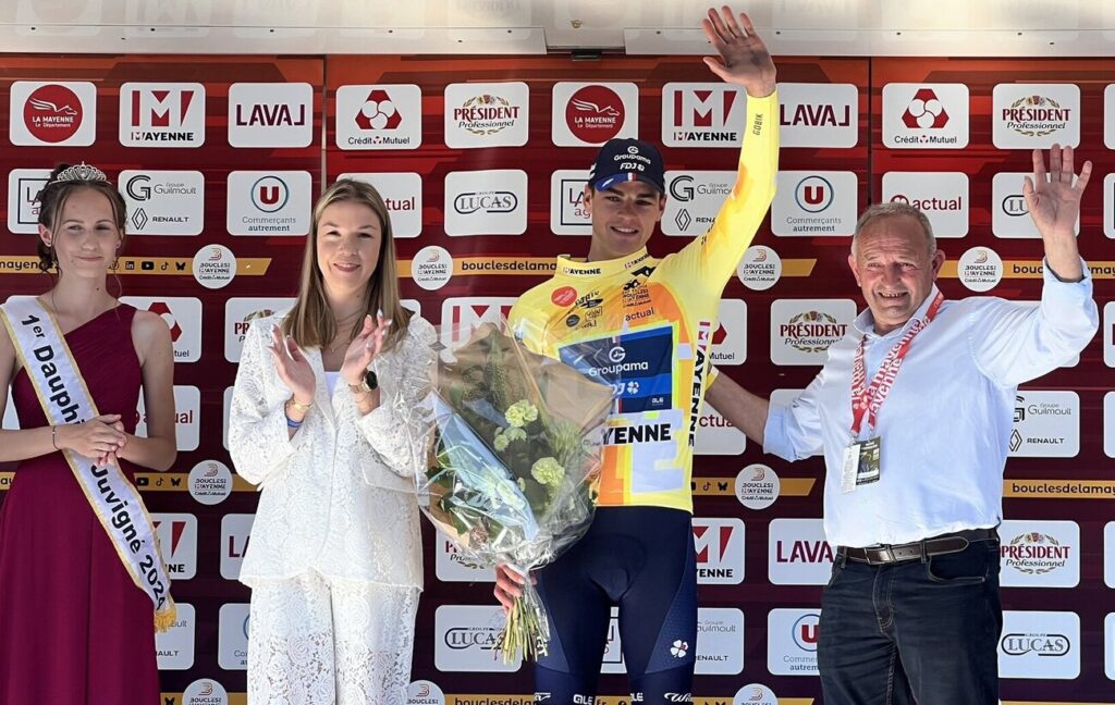 Le classement g&eacute;n&eacute;ral des Boucles de la Mayenne 2025 apr&egrave;s la 1e &eacute;tape