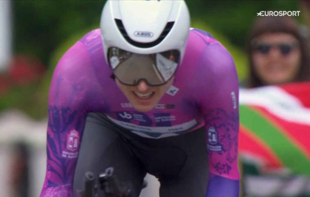 Marlen Reusser remporte le chrono de la 4e &eacute;tape du Tour de Burgos 2025, Juliette Labous 2e