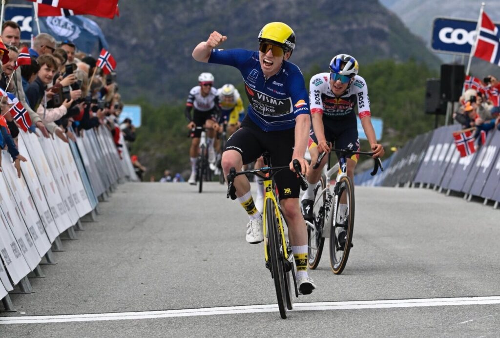 Matthew Brennan s&rsquo;adjuge la 2e &eacute;tape du Tour de Norv&egrave;ge 2025