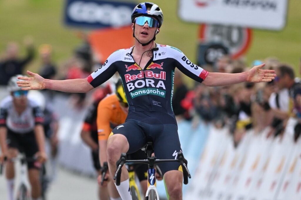 Maxim Van Gils s&rsquo;offre la 3e &eacute;tape du Tour de Norv&egrave;ge 2025
