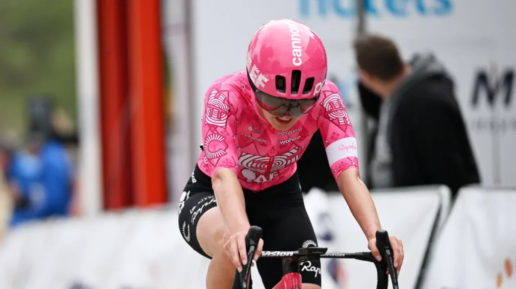 C&eacute;drine Kerbaol sacr&eacute;e championne de France 2025 du contre-la-montre