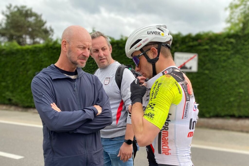 Gerben Thijssen se fracture la clavicule sur l&rsquo;Heylen Vastgoed Heistse Pijl