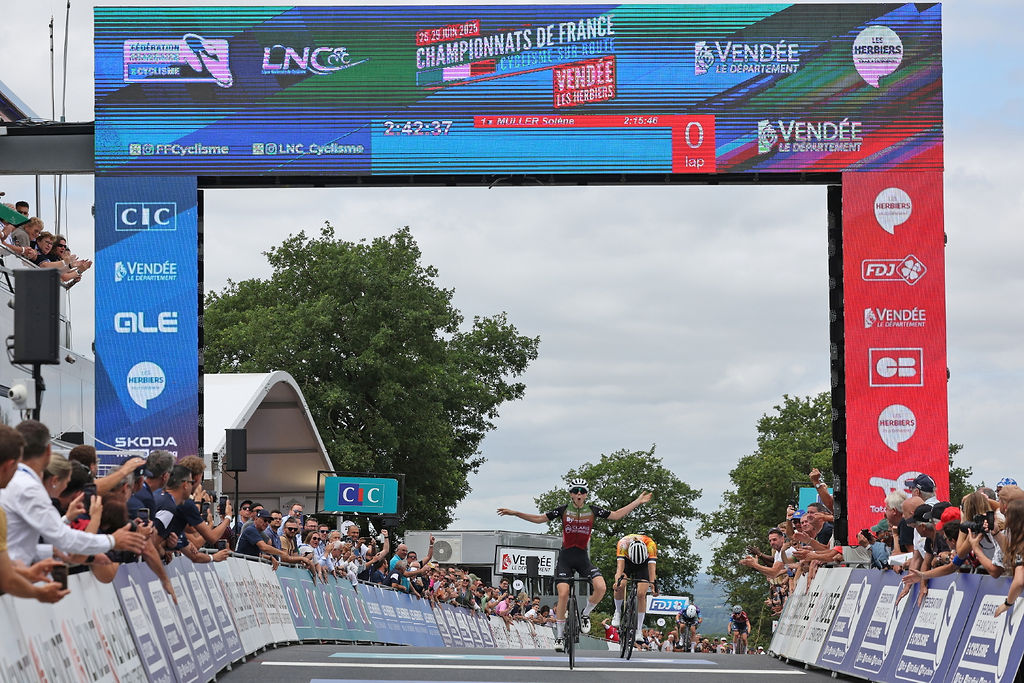 Le parcours de la course en ligne des Championnats de France 2025 raccourci en raison de la chaleur