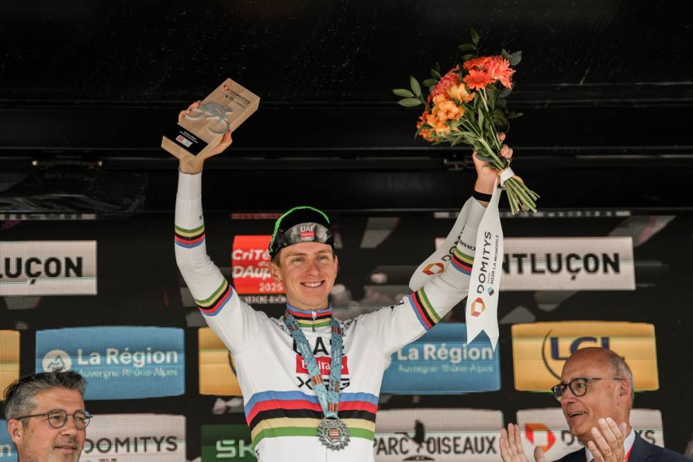 Le classement complet de la 6e &eacute;tape du Crit&eacute;rium du Dauphin&eacute; 2025