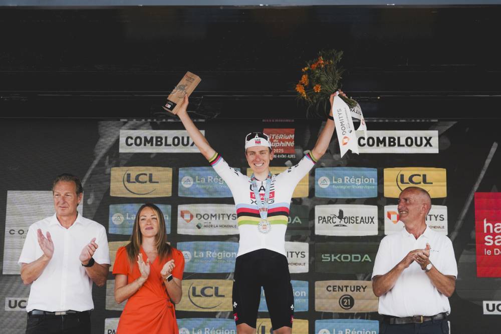 Le classement complet de la 7e &eacute;tape du Crit&eacute;rium du Dauphin&eacute; 2025