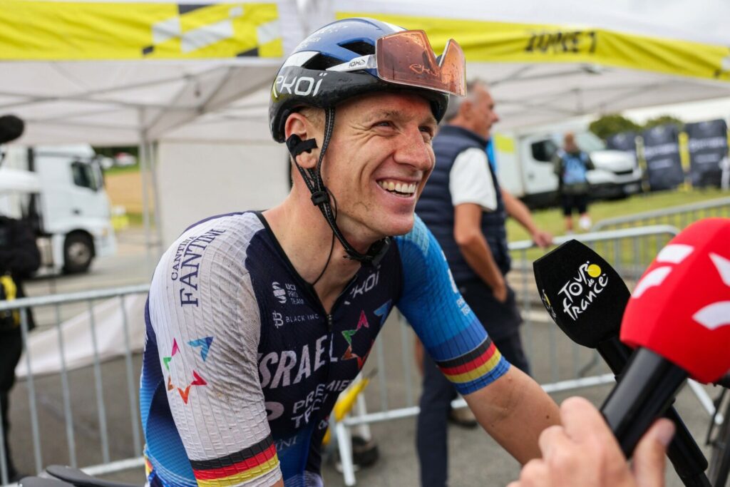 Rien de cass&eacute; pour Pascal Ackermann suite &agrave; sa chute sur le Crit&eacute;rium du Dauphin&eacute;