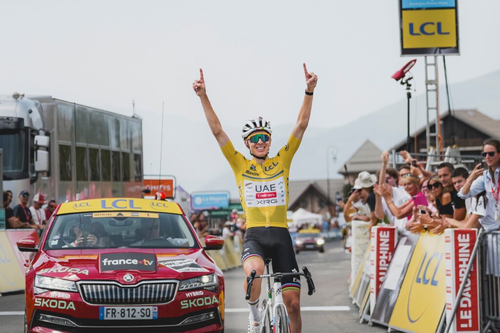 Tadej Pogacar enfonce le clou sur la 7e &eacute;tape du Crit&eacute;rium du Dauphin&eacute; 2025