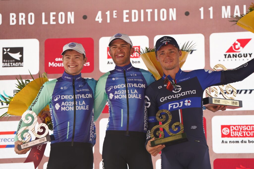 Bastien Tronchon en direction de la Groupama-FDJ en 2026
