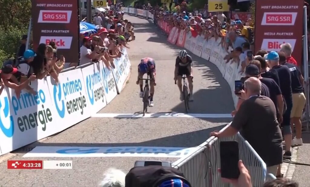 Le classement complet de la 5e &eacute;tape du Tour de Suisse 2025