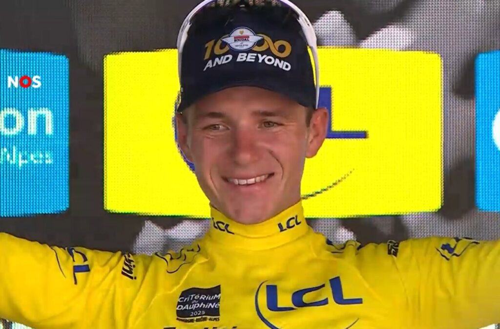 Le classement g&eacute;n&eacute;ral du Crit&eacute;rium du Dauphin&eacute; 2025 apr&egrave;s la 4e &eacute;tape : la prise de pouvoir de Remco Evenepoel