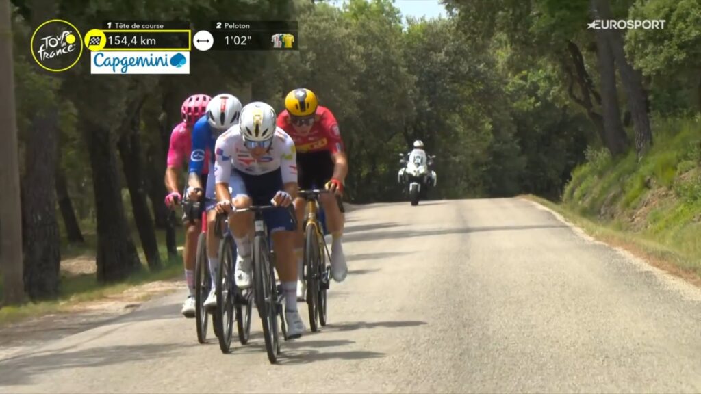 DIRECT : 4 coureurs &eacute;chapp&eacute;s sur la 17e &eacute;tape du Tour de France 2025 dont 2 Fran&ccedil;ais
