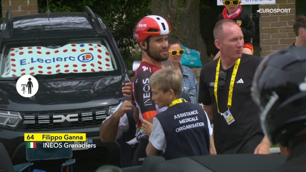 DIRECT : Filippo Ganna abandonne d&egrave;s la 1e &eacute;tape Tour de France 2025